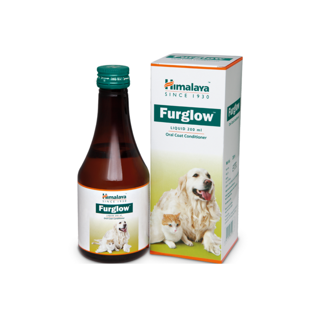 FurGlow skin & coat conditioner | promotes hair growth. Prevents hair shedding, flaky skin & dandruff.  Treat allergic skin
